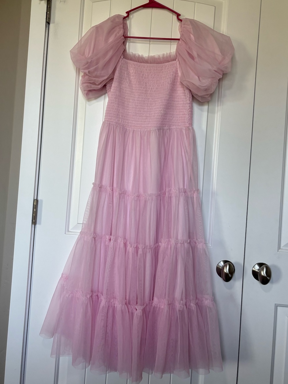 Shop Stevie Tulle Pink Princess Dress